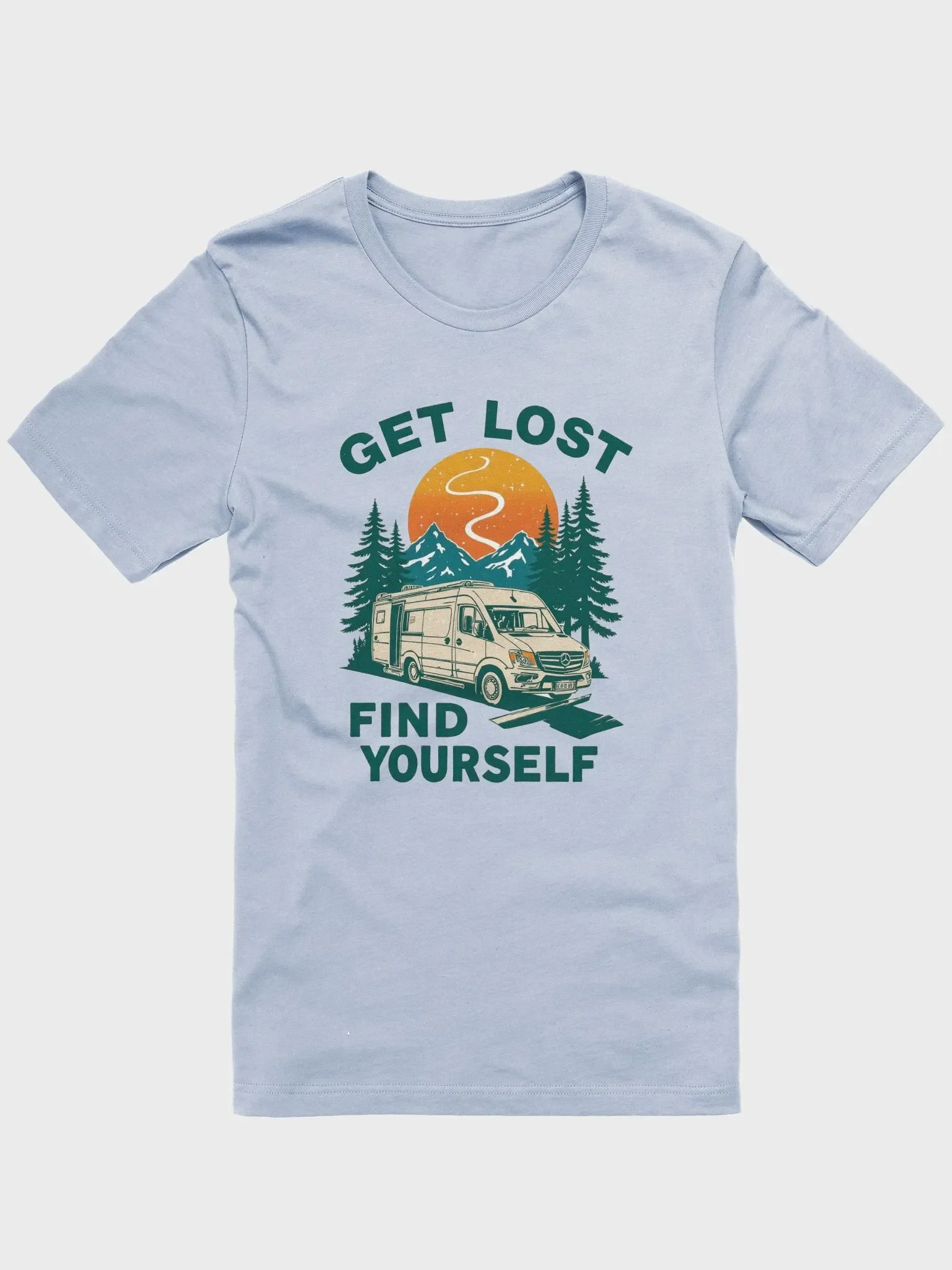 Get Lost Camper Van Adventure T-Shirt product image (4)