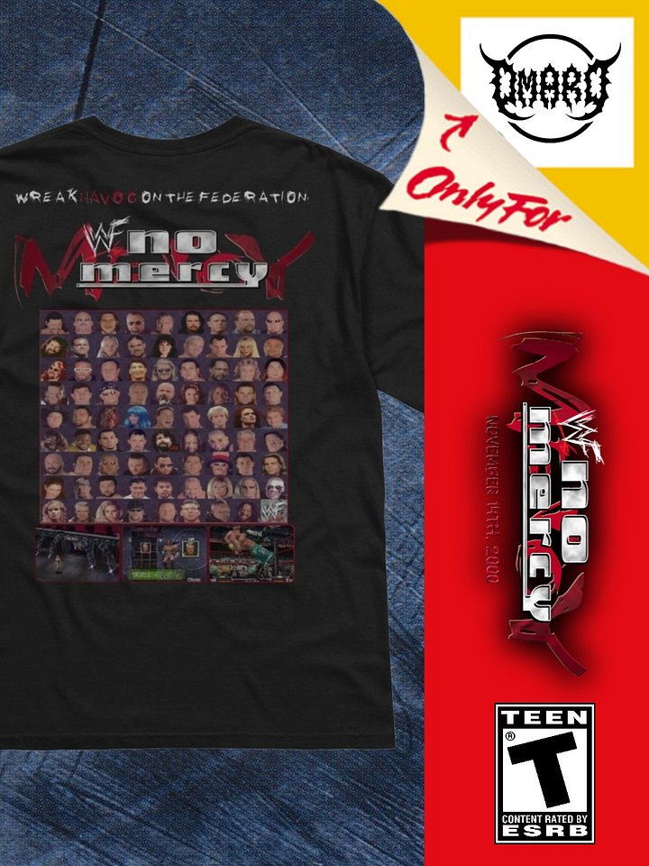 No Mercy 64 Shirt (Front & Back Design) product image (1)
