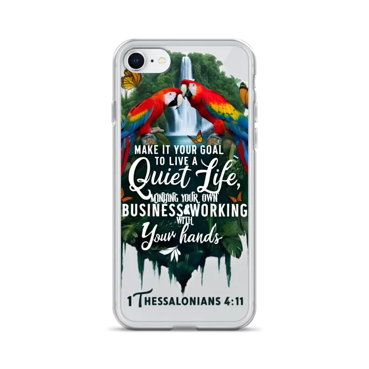 Live a Quiet Life iPhone Case product image (1)