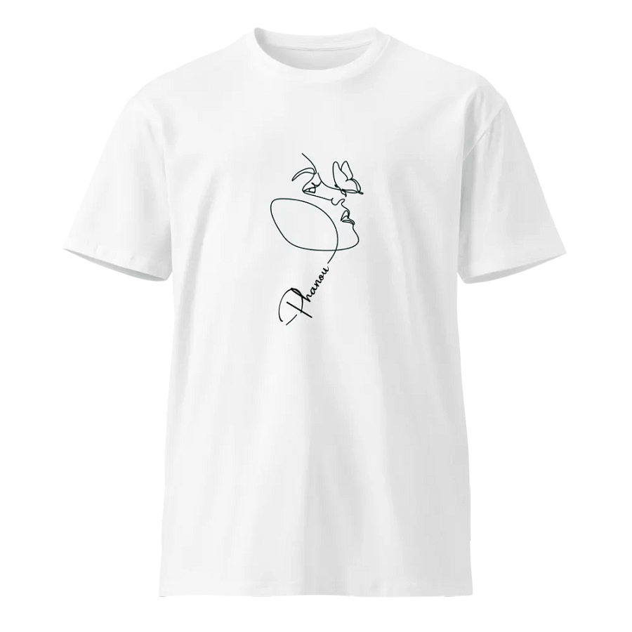Minimalist Line Drawing T-Shirt product image (1)