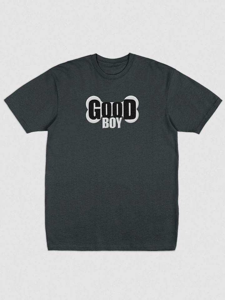 The 'Good Boy wordmark' Embroidered T-Shirt product image (2)