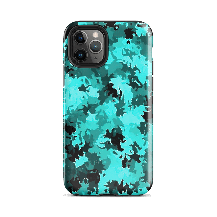 Aqua Camo Armor iPhone® Case product image (29)