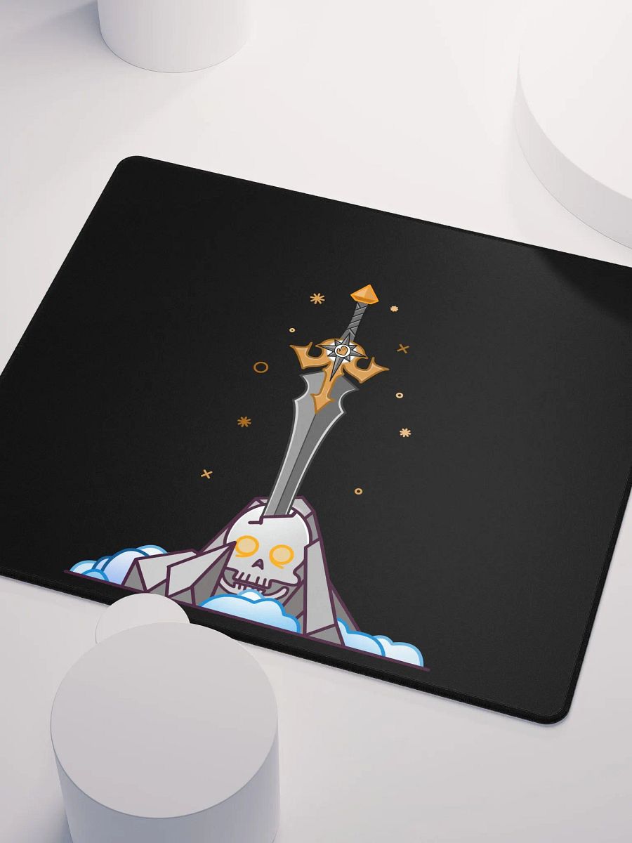 Sword in the Skull - Argent Variation - Gaming Pad product image (6)