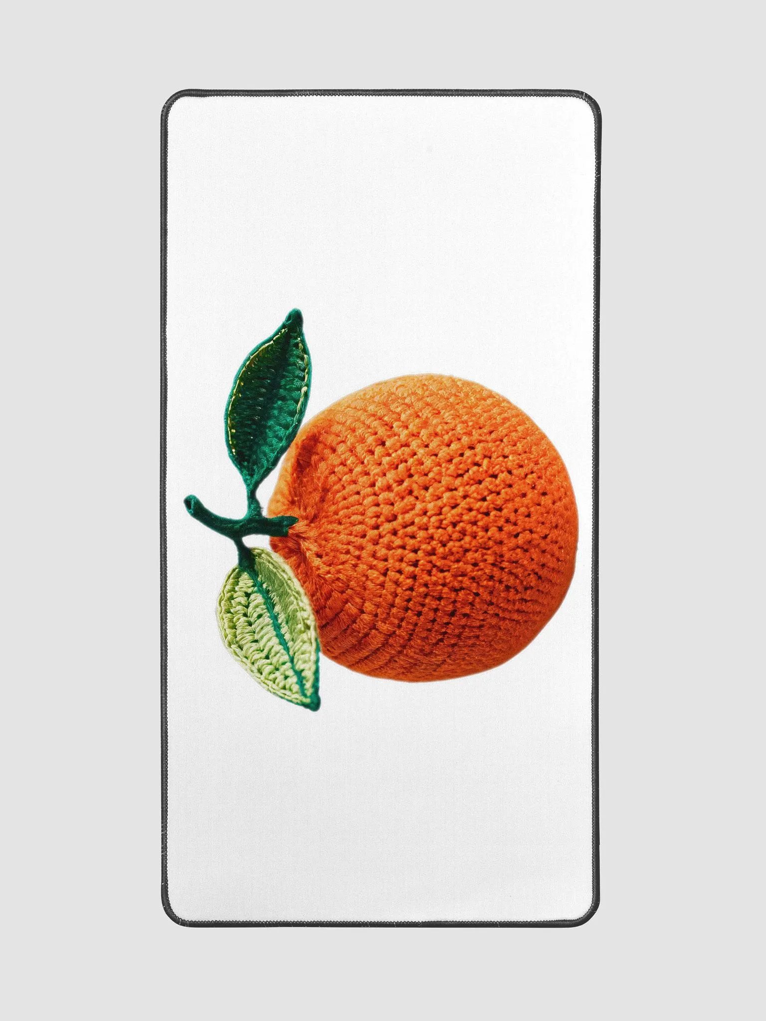 CozyAvocado Desk Mat 15.5" x 31.5" Orange #6 product image (2)