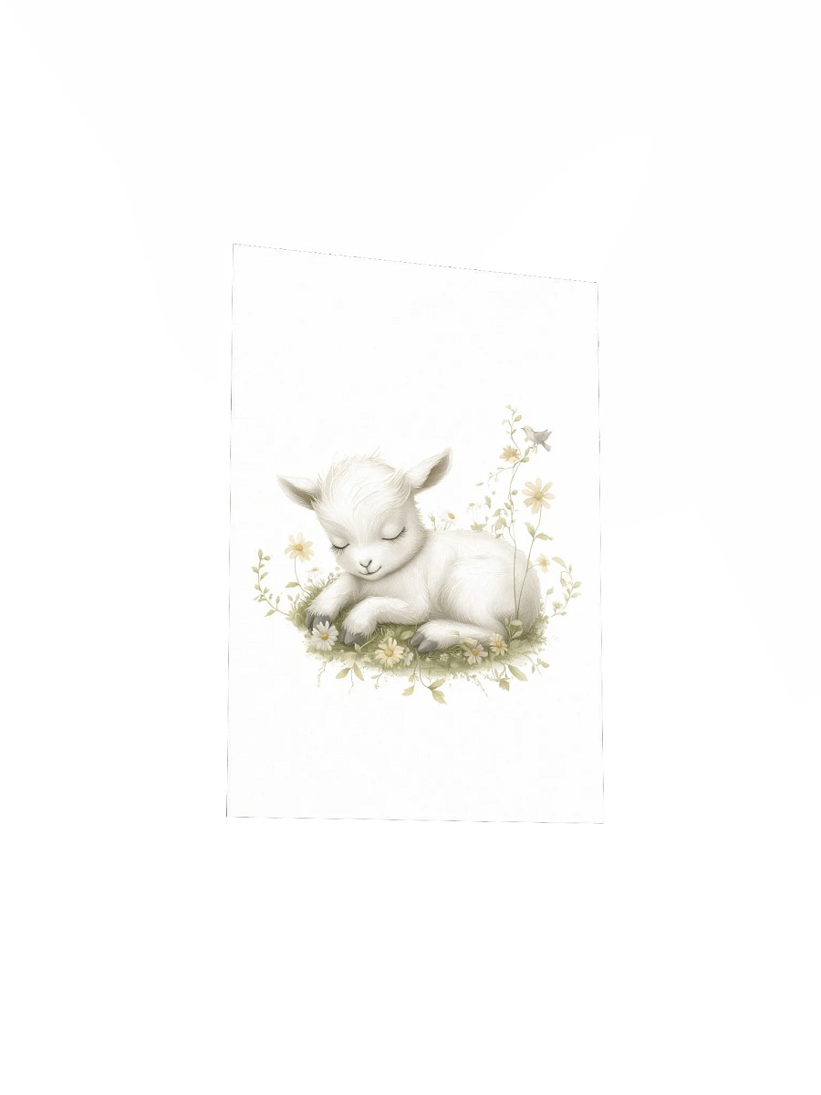 Cute Baby Goat Farm Animal Nursery Prints product image (4)