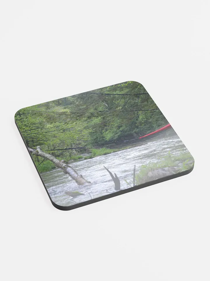 Hammock by the River Cork Coaster product image (2)