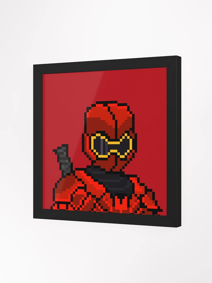 Power Zerp #1863 Red Ninja Squared Frame product image (2)