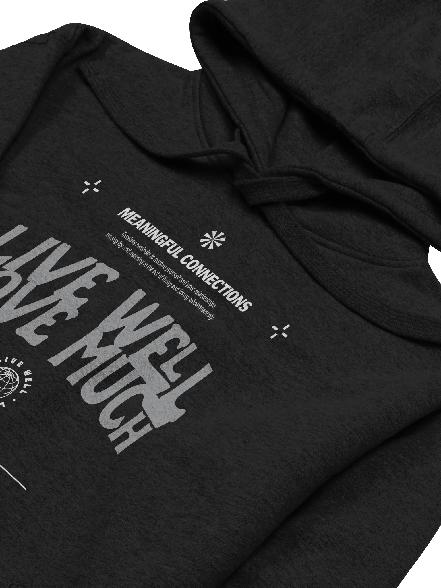 Live Well Love Much Unisex Hoodie product image (3)