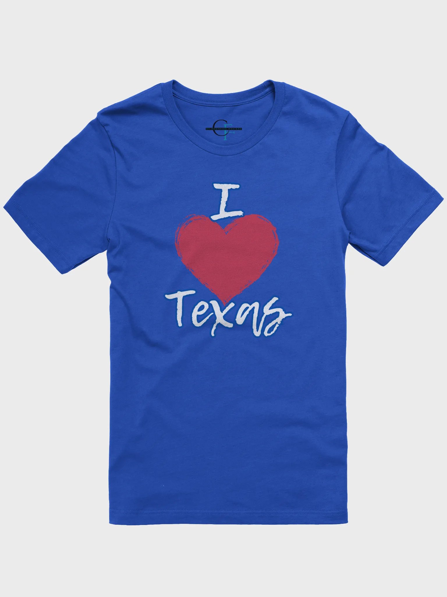 "I ❤️ Texas" Bella+Canvas Unisex Tee product image (1)