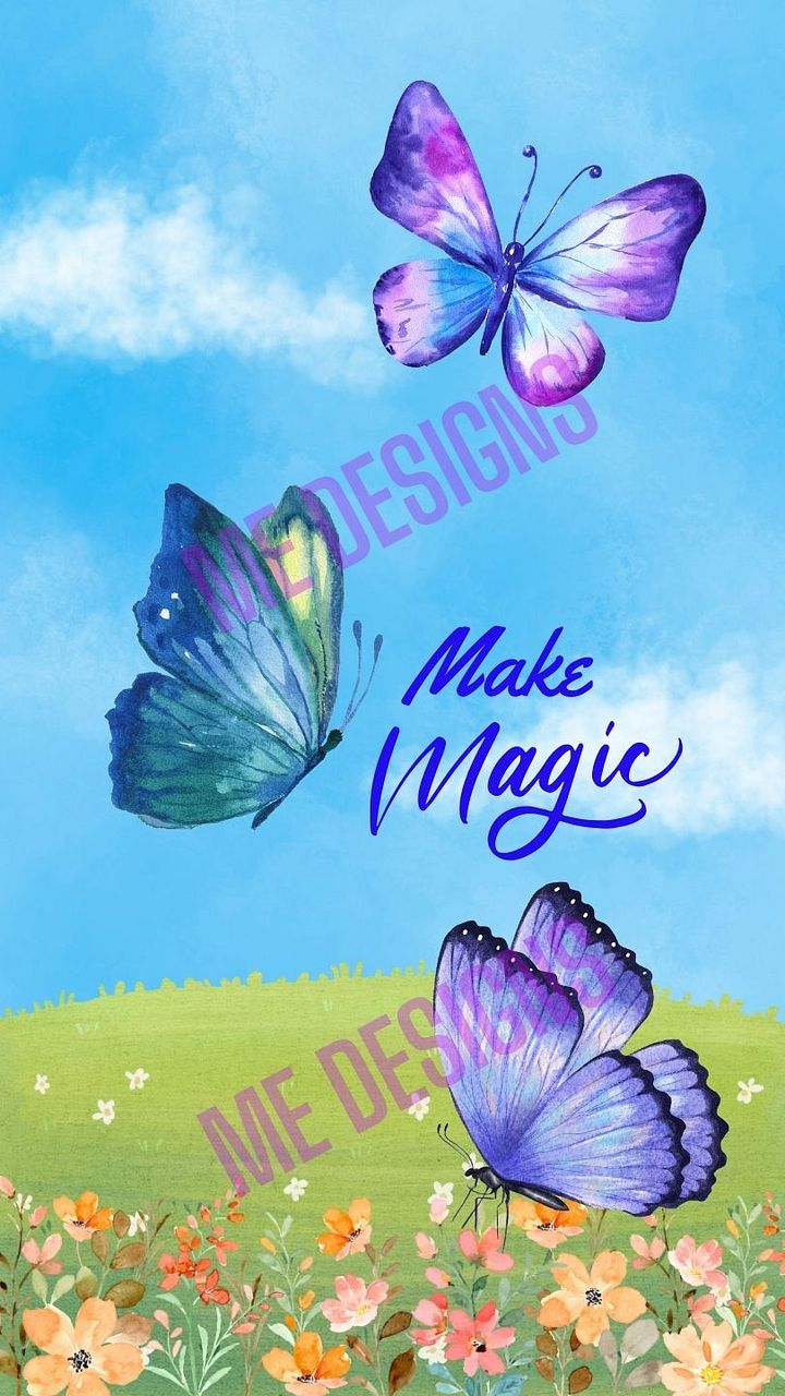 🦋 Make Magic Digital Phone Wallpaper PDF Download 🦋 product image (2)