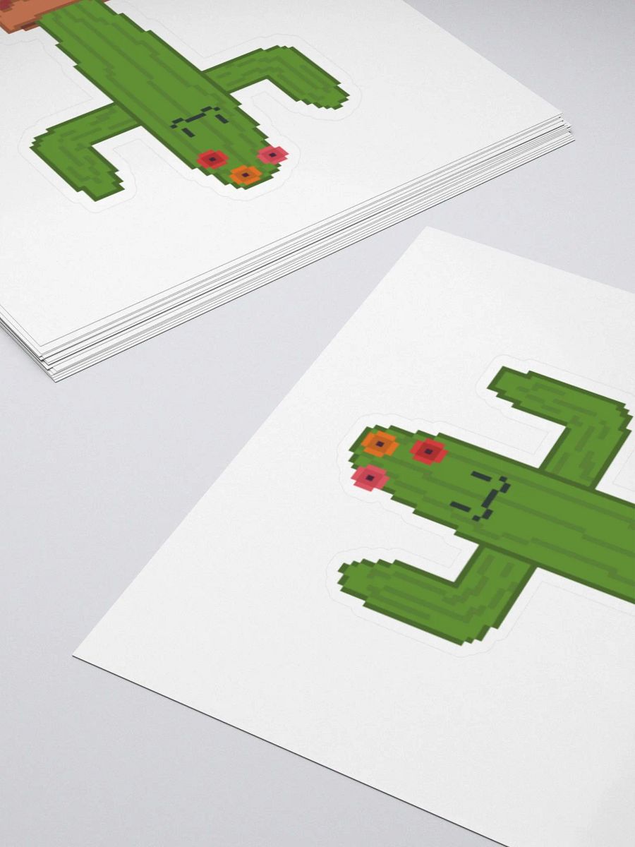 Cactus Claude Sticker product image (4)