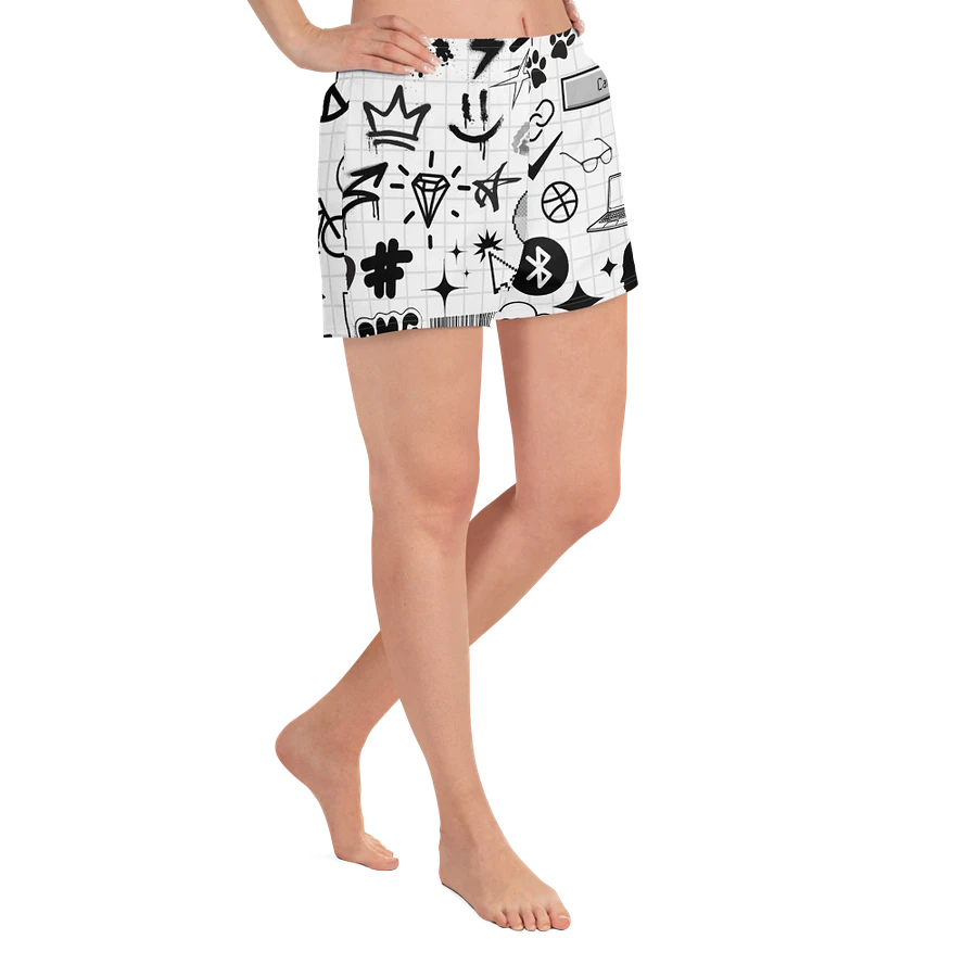 TheeMlle'N'Chill - All Over Print Loose Shorts product image (3)