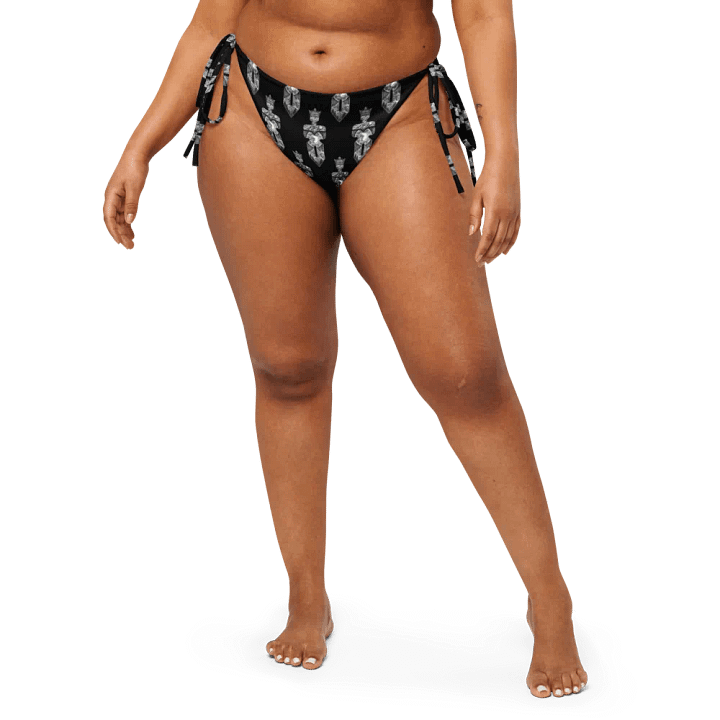Black and White Bikini Bottoms - PAO product image (1)