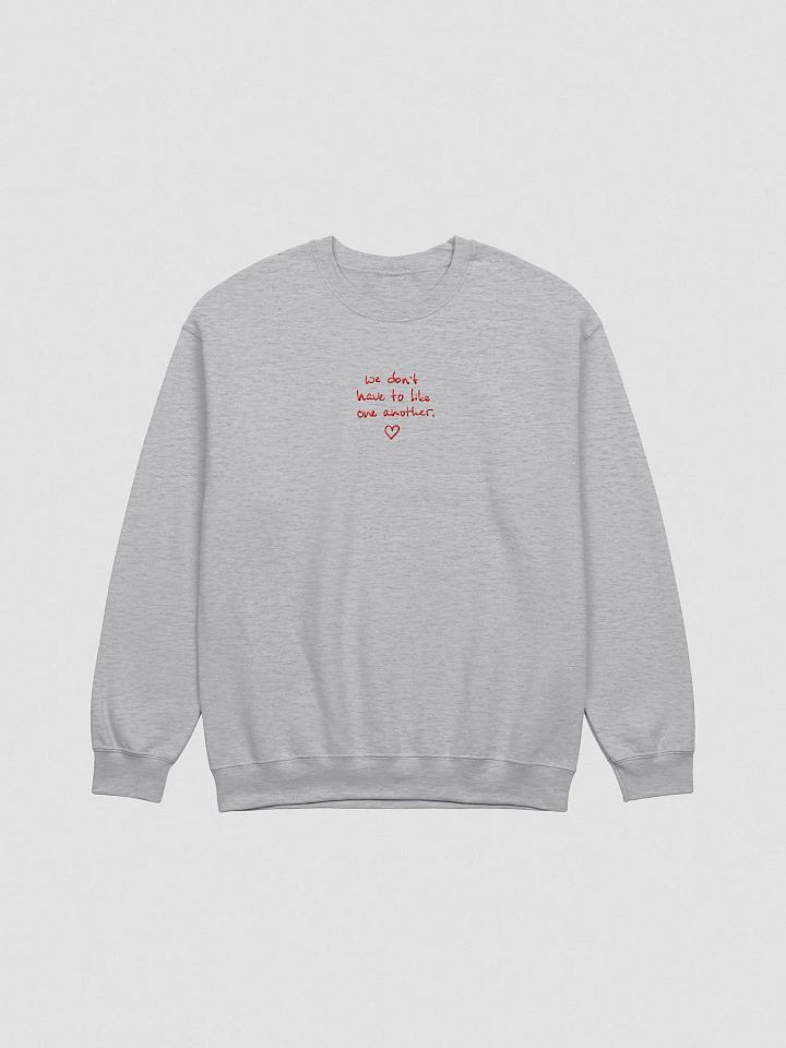 ONE ANOTHER (red) embroidered crewneck product image (2)