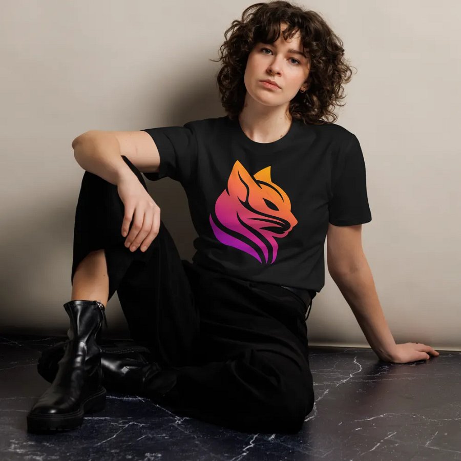 BoldCat Logo - Premium T-Shirt product image (7)