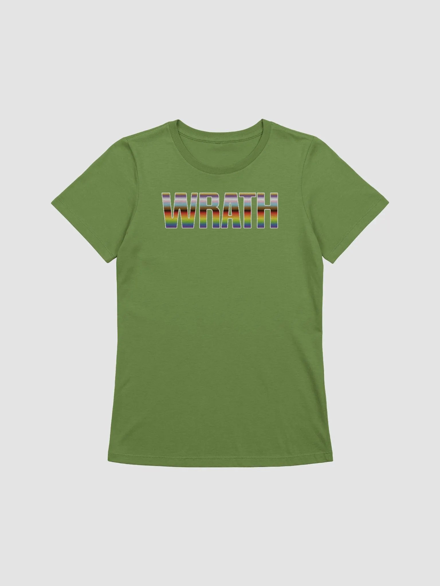 WRATH 2023 stripe supersoft femme-cut t-shirt product image (2)