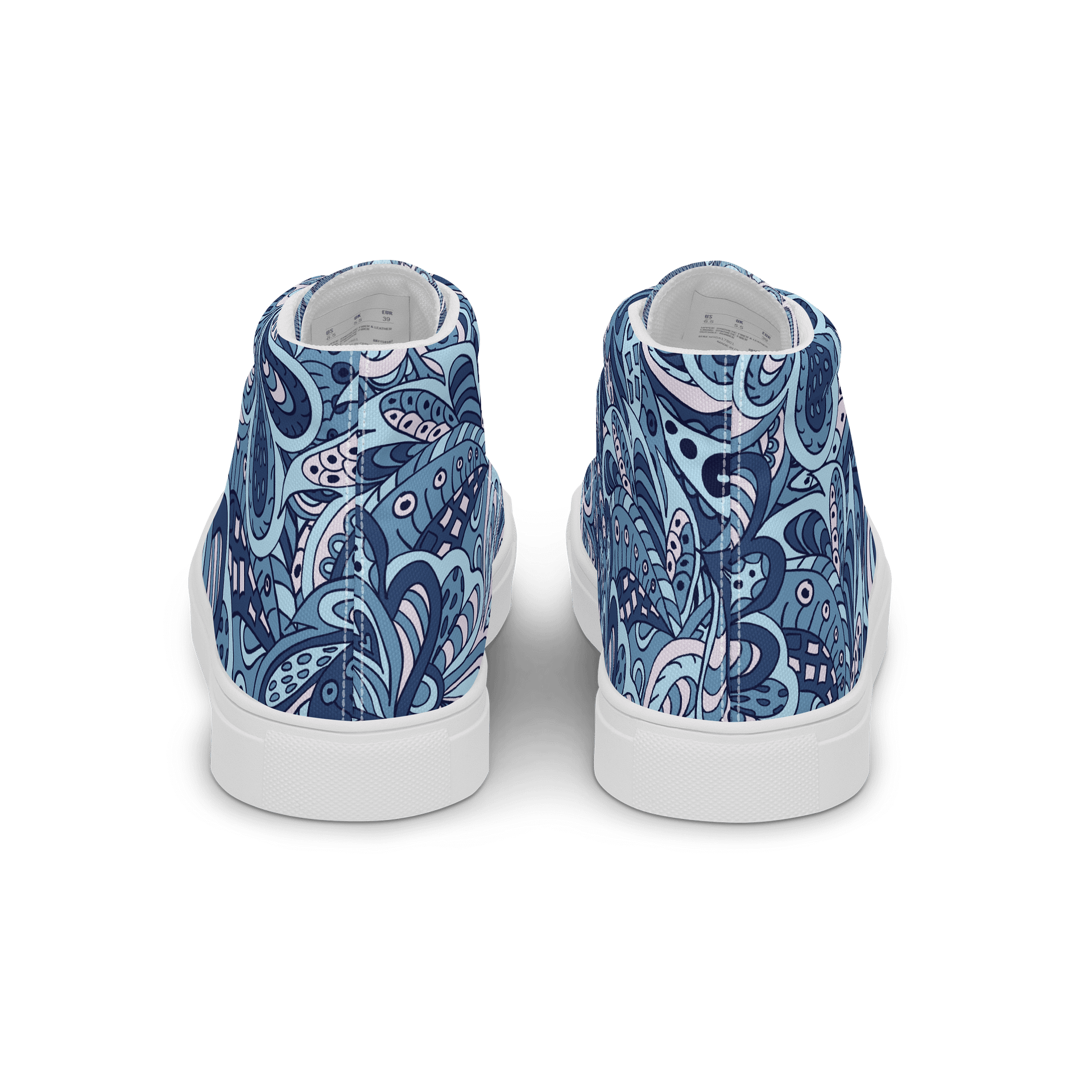 Symmetrical Floral High Tops product image (4)