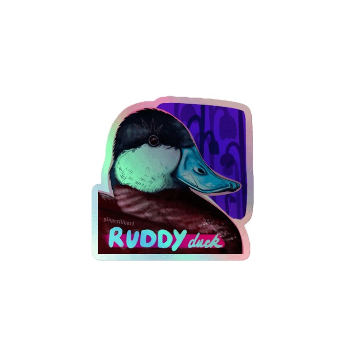 ruddy duck sticker product image (1)