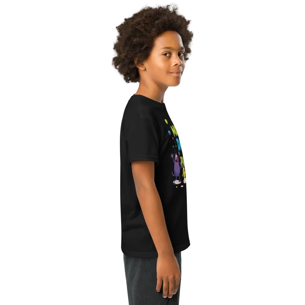 Monster Dance Party - Groovy Moves Kids Tee product image (3)