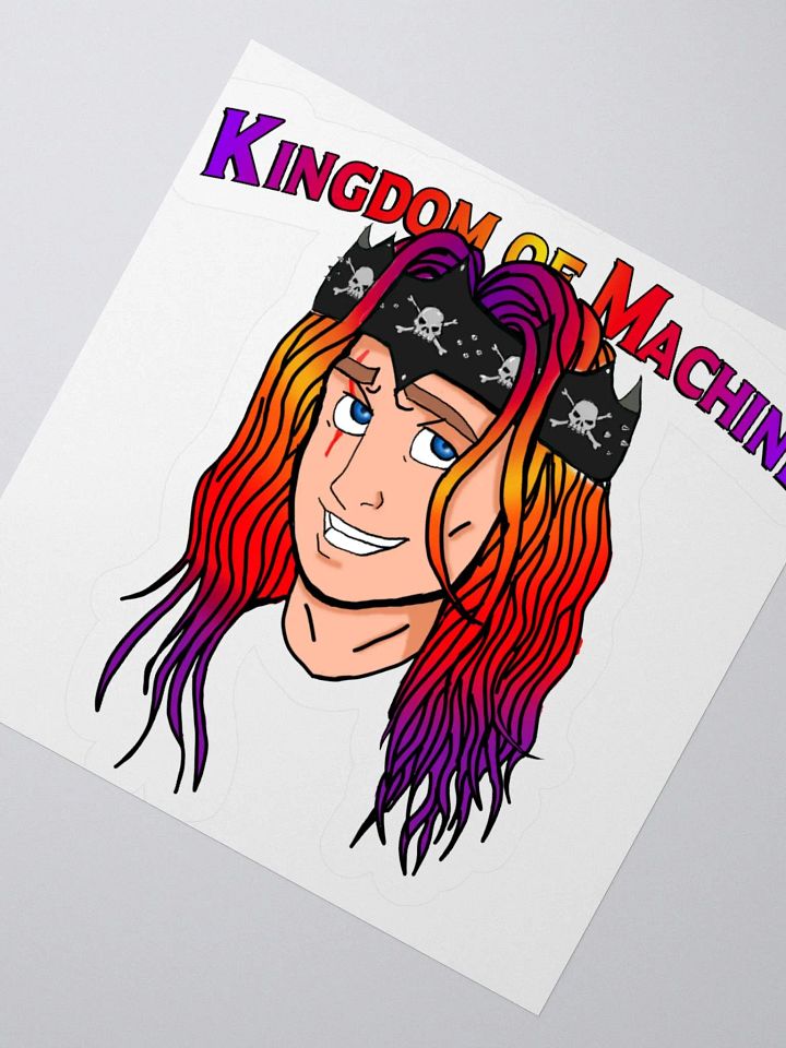evil king die cut sticker product image (6)