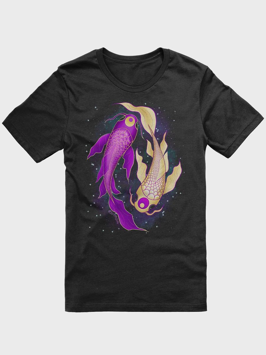 Moonie Koi tee shirt! Black or Navy Unisex product image (3)
