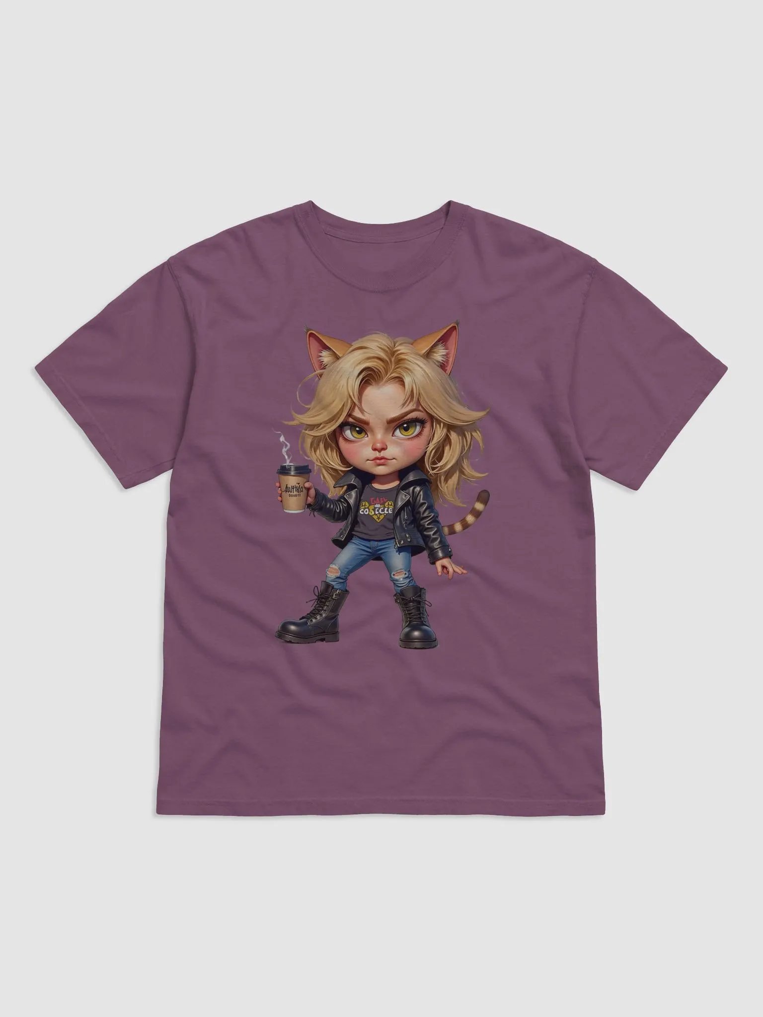 Roaring Rebel Cat Graphic Tee product image (4)