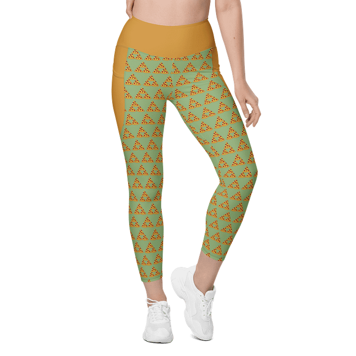 The Triforce of Pizza Leggings w/Pockets product image (1)