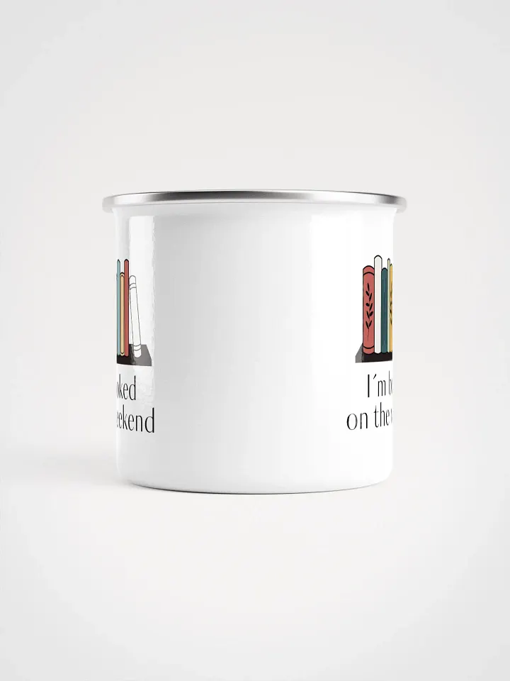Literary Escape Enamel Mug product image (2)