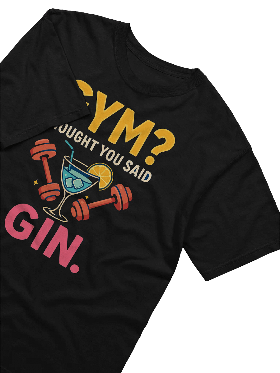 Gin Lover's Workout Tee product image (7)