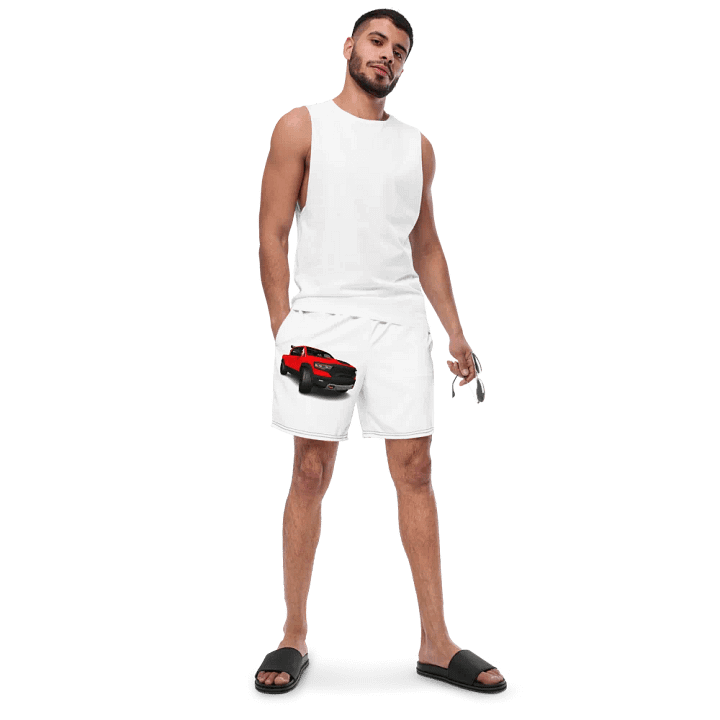Rugged Red Off-Road Swim Trunks TR-X product image (2)