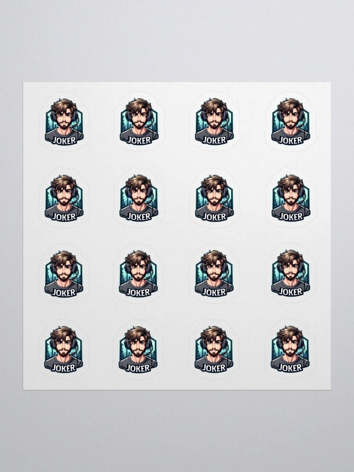 Joker Cartoon Stickers (16 per unit ) product image (1)