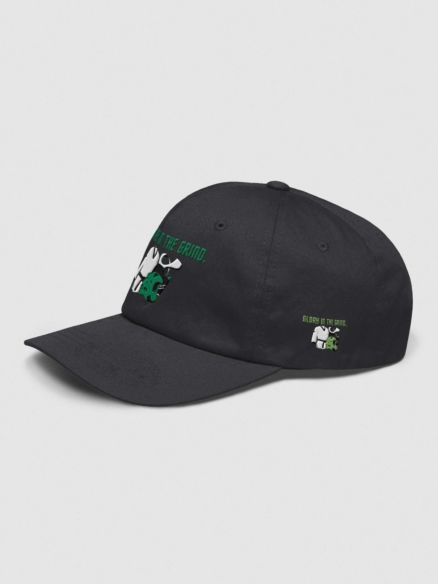 Glory in the Grind Dad Hat – Combat Sports Edition product image (3)