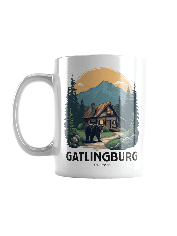 Gatlinburg, Tennessee Cabin in the Mountains Mug product image (1)