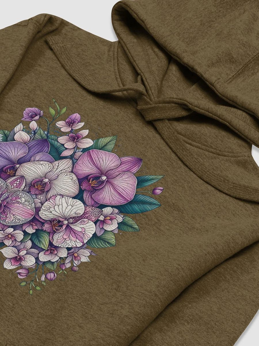 Cotton Heritage Unisex Premium Hoodie | KI-Arbeit Rosenblütendesign product image (4)