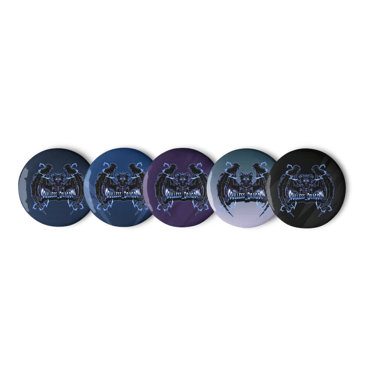 Electric Dragoon Pin Button Set product image (1)