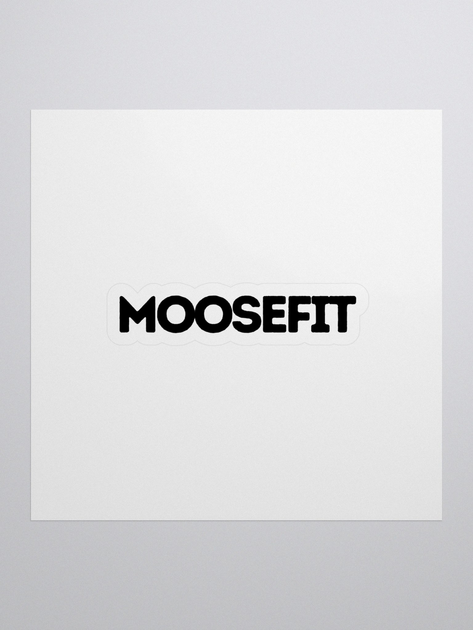 Moosefit Sticker product image (1)