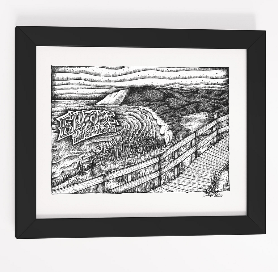 Empire Michigan Print product image (13)