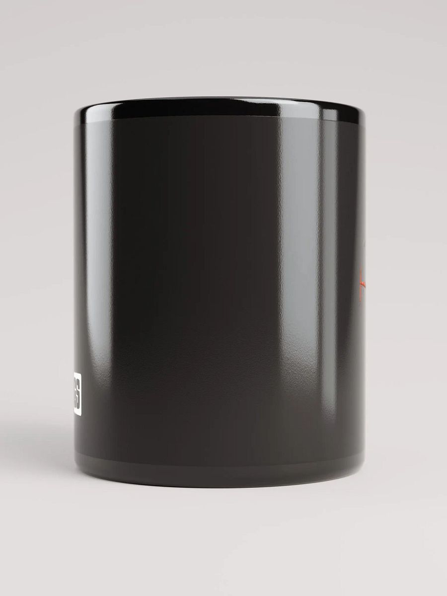 Robinson R22 Black Helicopter Cartoon Mug product image (5)