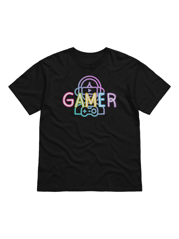 Neon Gamer Vibes T-Shirt product image (4)