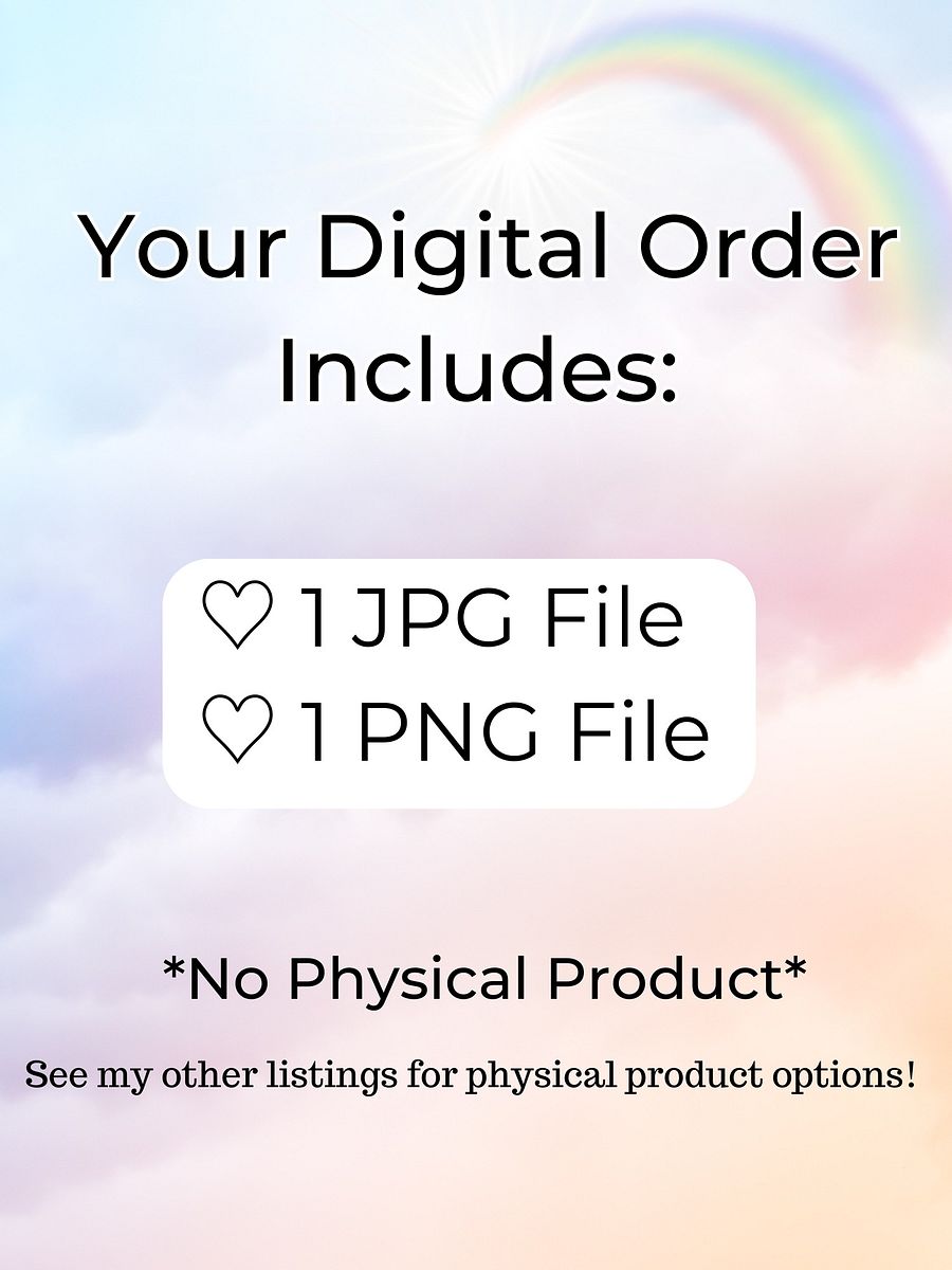 Rainbow Bridge Custom Portrait product image (6)