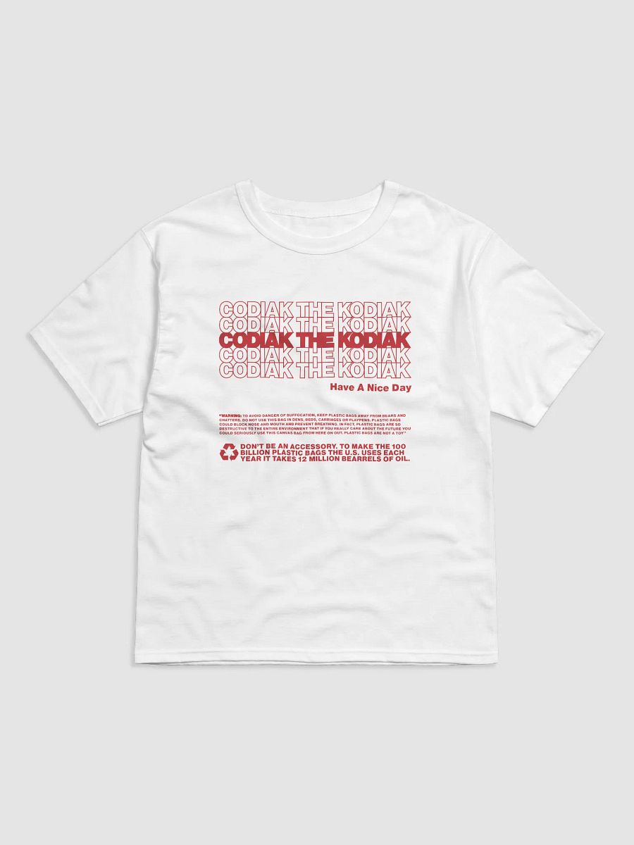 No Plastic Oversize Tee product image (1)