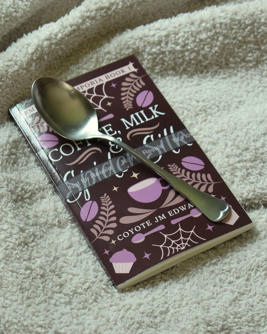 Coffee, Milk & Spider Silk (paperback) - with a copy for a friend! product image (4)