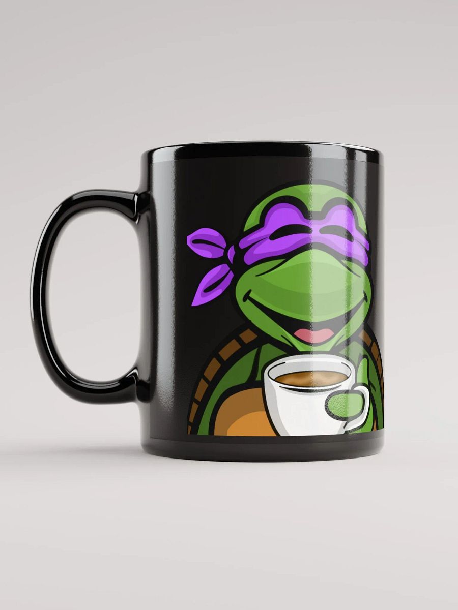 Donnie Coffee Black Glossy Mug product image (3)