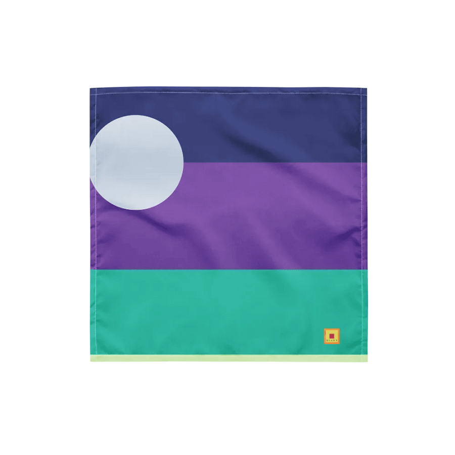 Calm Night Pattern Bandana product image (1)