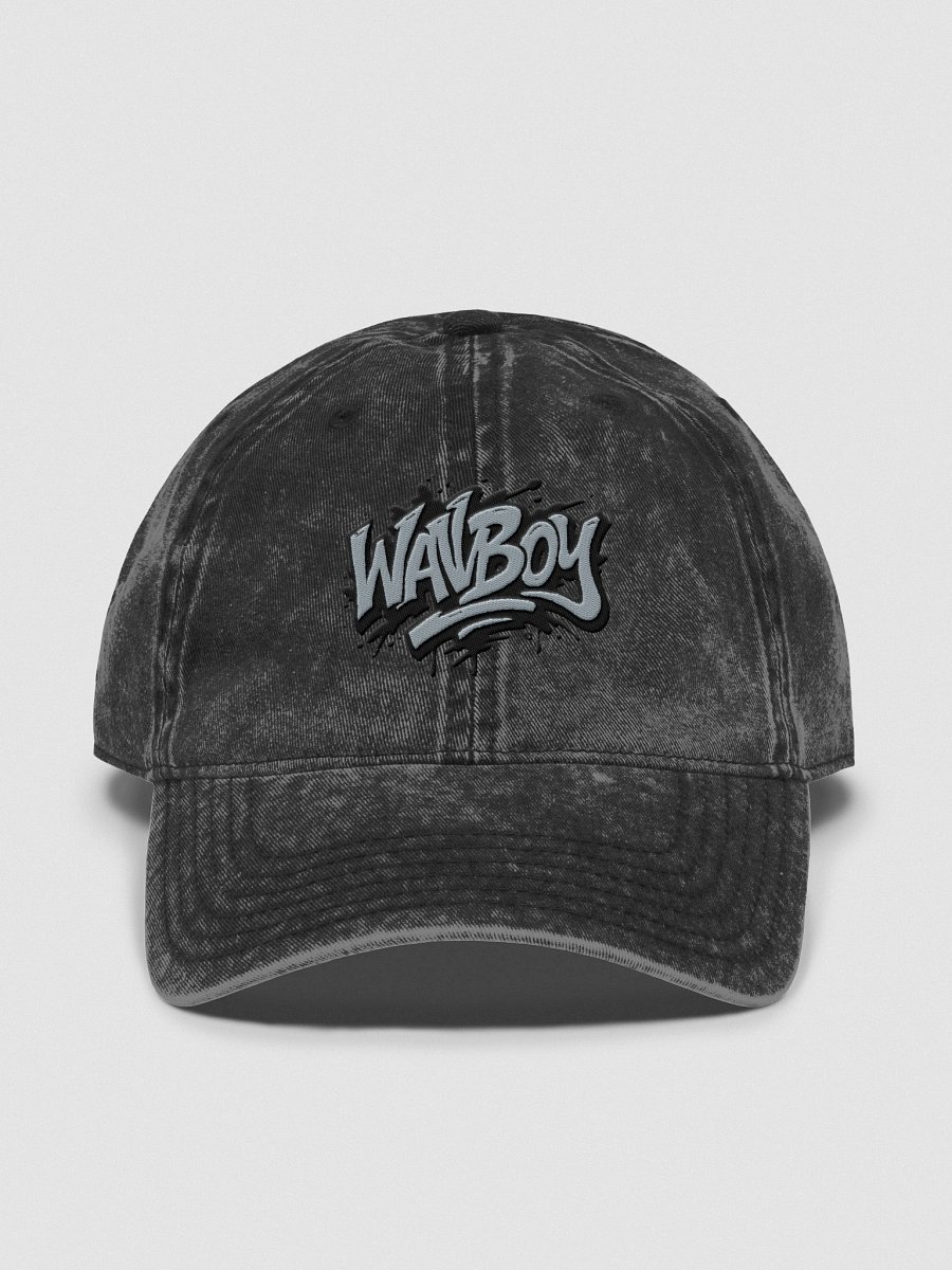 WavBoy Distressed Black Cap product image (1)