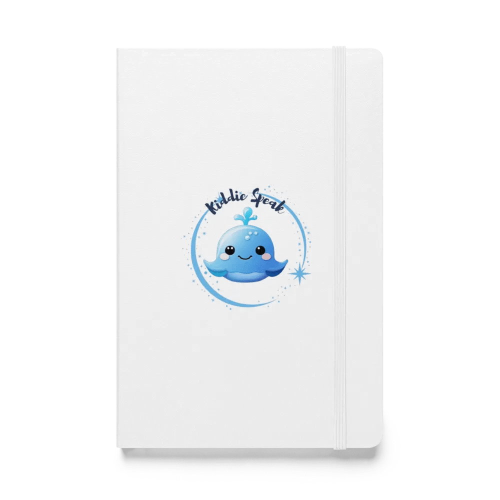 Cute Blue Whale Tales Hardcover Journal Kiddie Speak product image (1)