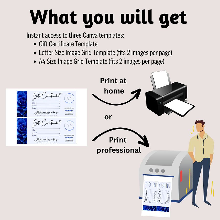 Celestia - Gift Certificate Template product image (5)