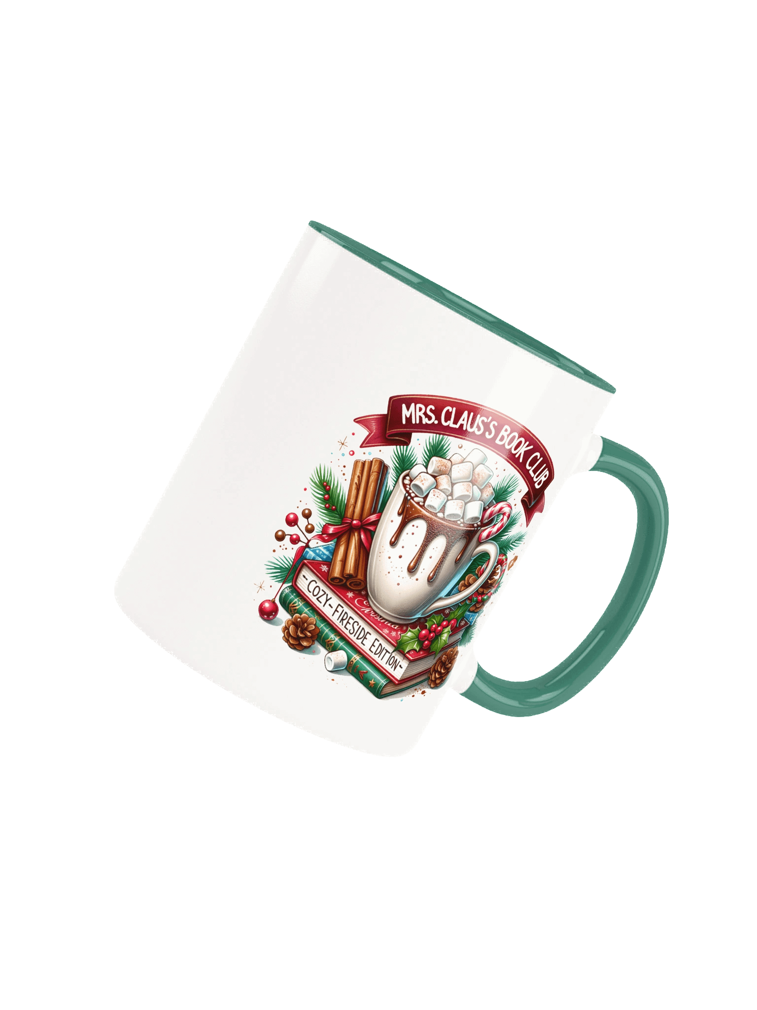 Mrs. Claus’s Book Club Mug product image (4)
