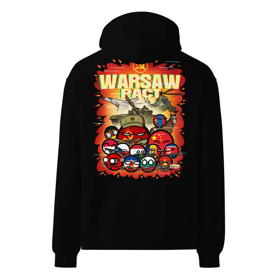 Warsaw Pact Premium Oversized Hoodie product image (3)