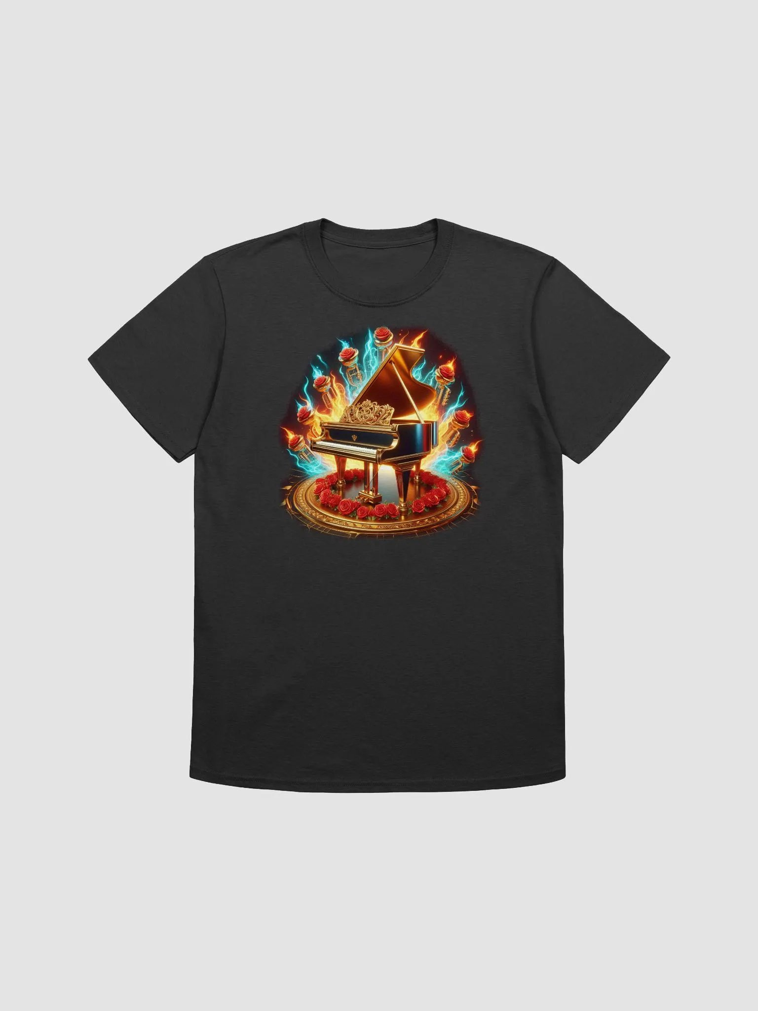 Symphonic Inferno - Unisex Piano T-Shirt #24 product image (1)